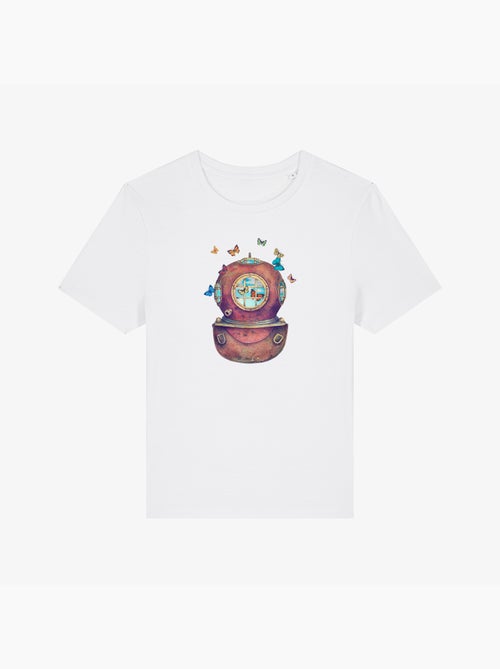 Camiseta Mujer - INNER SPACE SQUARE - Kiabi