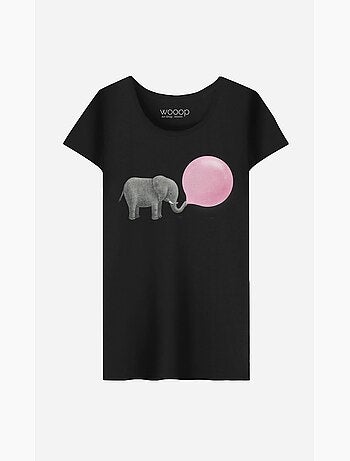 Camiseta Mujer - JUMBO BUBBLE GUM