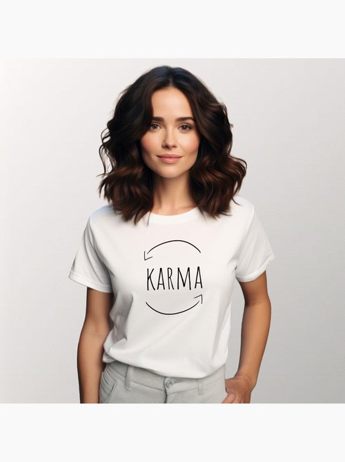 Camiseta Mujer - KARMA - Kiabi