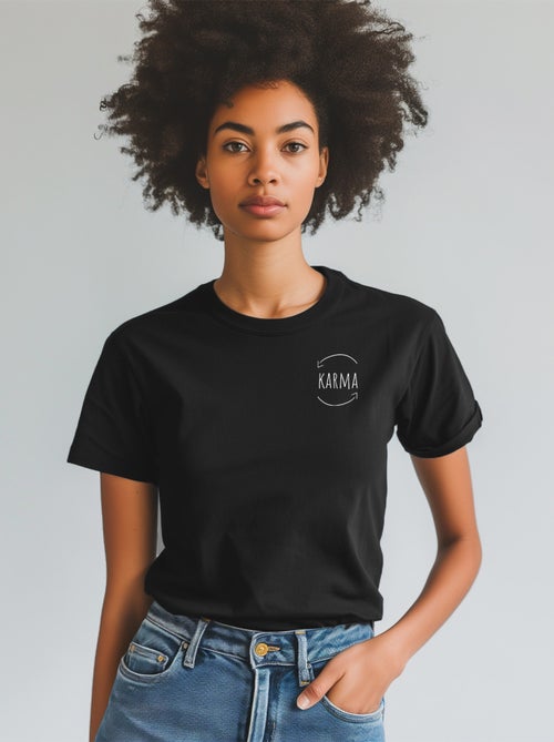 Camiseta Mujer - KARMA CŒUR - Kiabi Camiseta Mujer - KARMA CŒUR - Kiabi