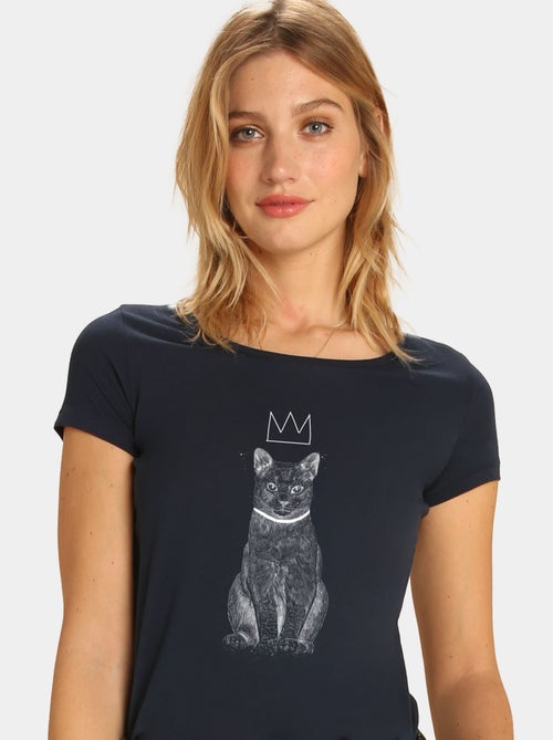 Camiseta Mujer - KING OF EVERYTHING - Kiabi