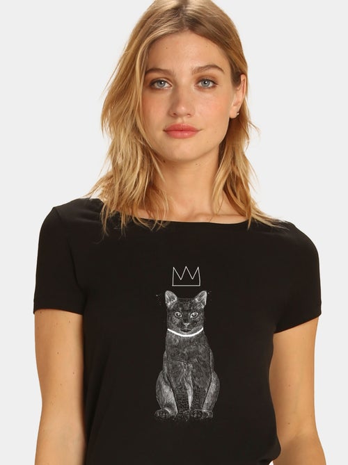 Camiseta Mujer - KING OF EVERYTHING - Kiabi