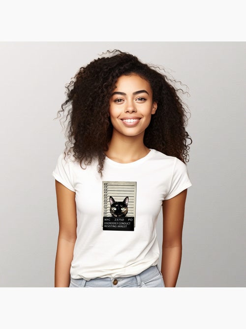 Camiseta Mujer - KITTY MUGSHOT - Kiabi