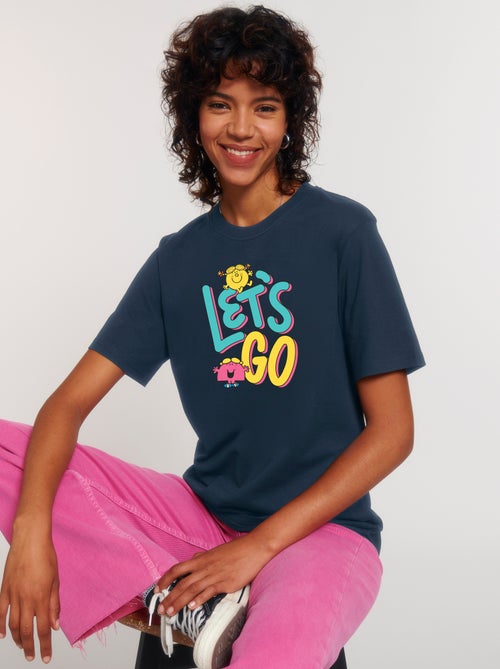 Camiseta Mujer - LETS GO 1 - Kiabi