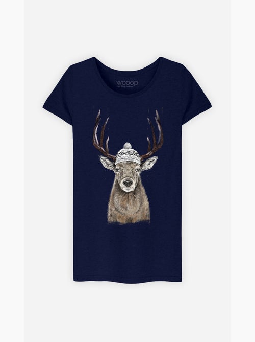 Camiseta Mujer - LET'S GO OUTSIDE - Kiabi