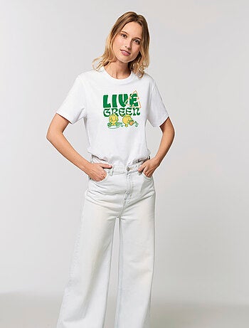 Camiseta Mujer - LIVE GREEN