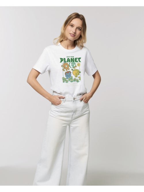 Camiseta Mujer - LOVE YOUR PLANET - Kiabi