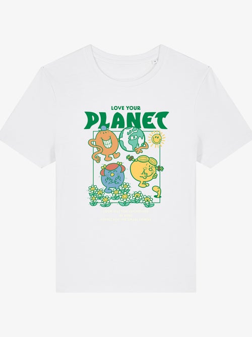 Camiseta Mujer - LOVE YOUR PLANET - Kiabi