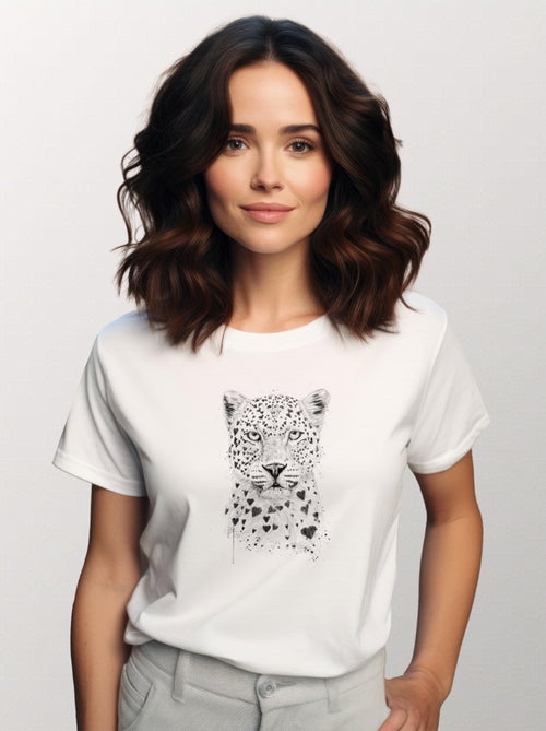 Camiseta Mujer - LOVELY LEOPARD - Kiabi