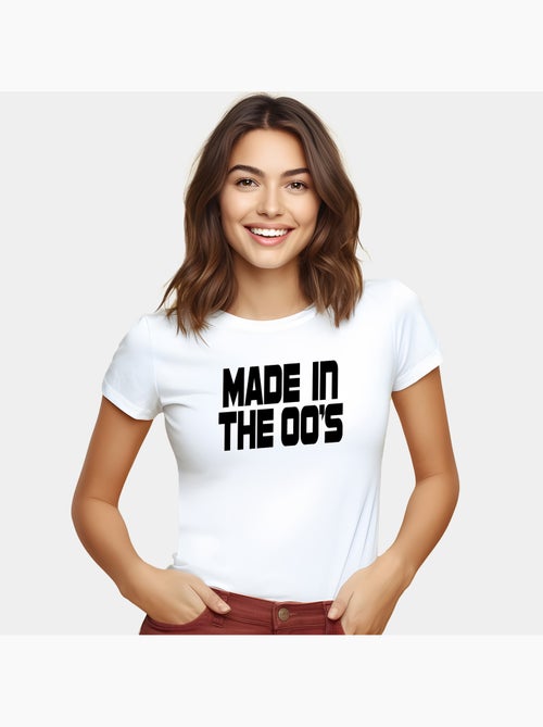 Camiseta Mujer - MADE IN 00S - Kiabi