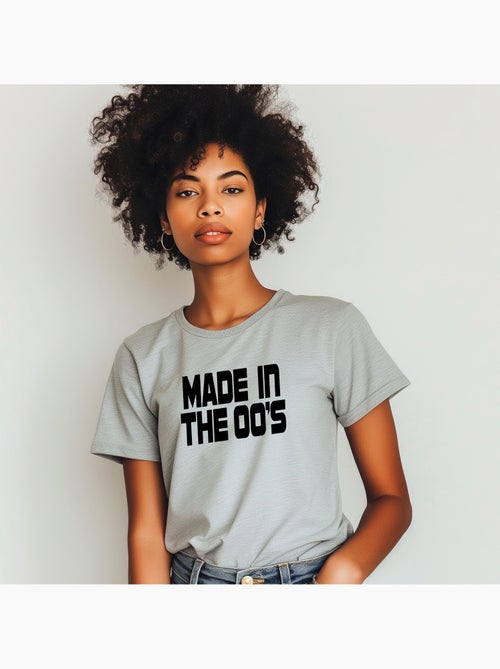 Camiseta Mujer - MADE IN 00S - Kiabi
