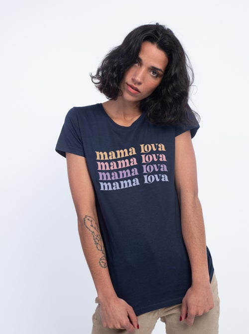 Camiseta Mujer - MAMA LOVA - Kiabi Camiseta Mujer - MAMA LOVA - Kiabi