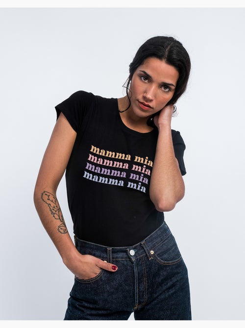 Camiseta Mujer - MAMMA MIA - Kiabi Camiseta Mujer - MAMMA MIA - Kiabi