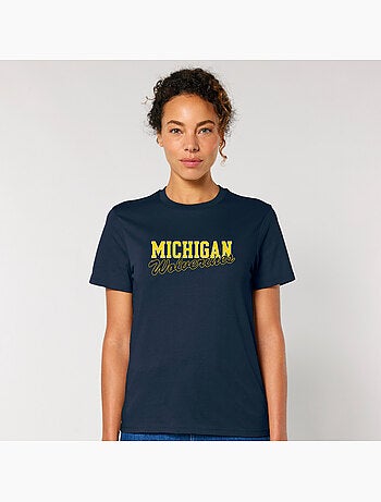 Camiseta Mujer - MICHIGAN WOLVERINES