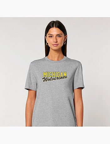 Camiseta Mujer - MICHIGAN WOLVERINES