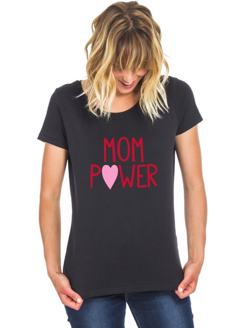 Camiseta Mujer - MOM POWER MPT - Kiabi Camiseta Mujer - MOM POWER MPT - Kiabi