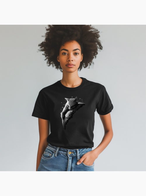 Camiseta Mujer - MOON CAT - Kiabi Camiseta Mujer - MOON CAT - Kiabi