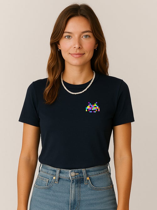 Camiseta Mujer - MOTHERSHIP COEUR - Kiabi