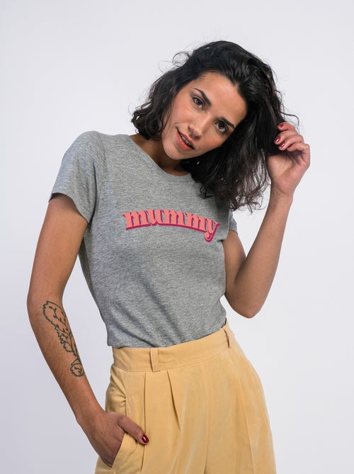 Camiseta Mujer - MUMMY - Kiabi