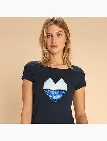 Camiseta Mujer - OCEAN HEART