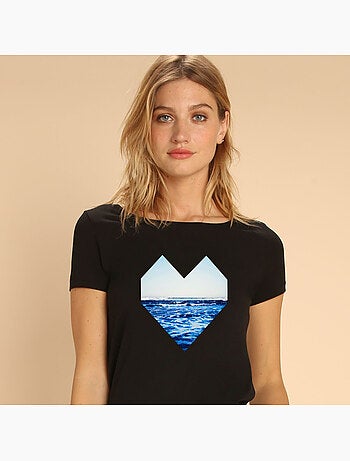 Camiseta Mujer - OCEAN HEART