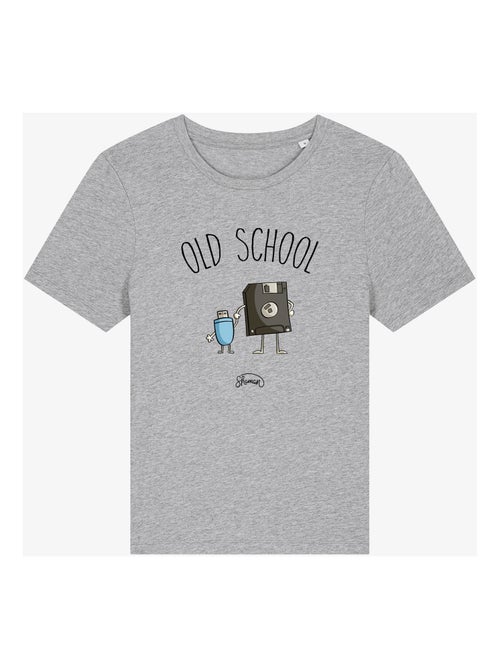 Camiseta Mujer - OLD SCHOOL - Kiabi