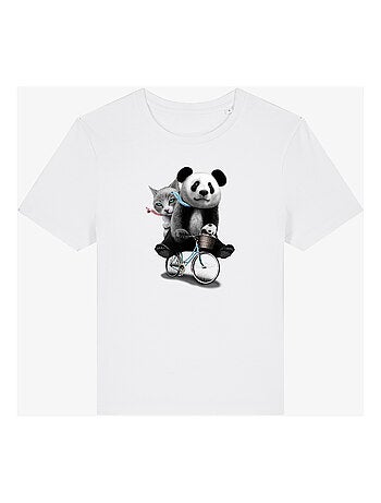 Camiseta Mujer - PANDA BICYCLE