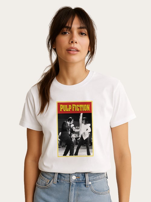Camiseta Mujer - PULP FICTION DANCE - Kiabi Camiseta Mujer - PULP FICTION DANCE - Kiabi