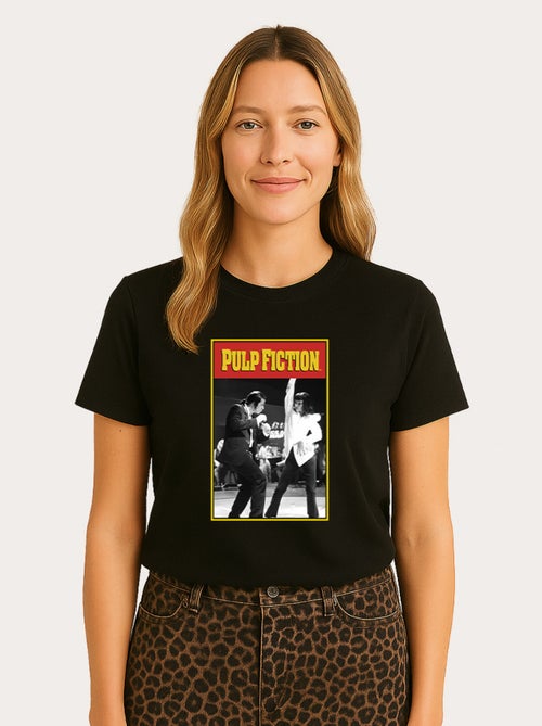 Camiseta Mujer - PULP FICTION DANCE - Kiabi Camiseta Mujer - PULP FICTION DANCE - Kiabi