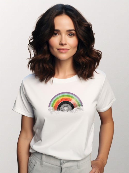 Camiseta Mujer - RAINBOW CLASSICS - Kiabi