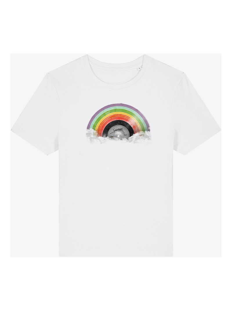 Camiseta Mujer - RAINBOW CLASSICS Blanco - Kiabi