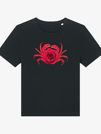 Camiseta Mujer - ROSE CRABE