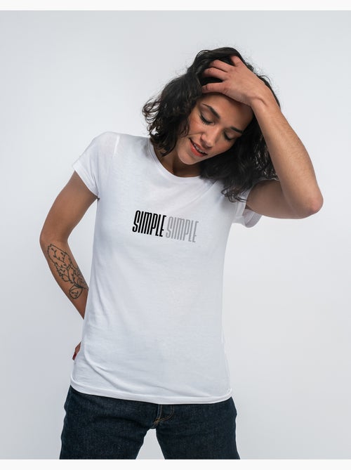 Camiseta Mujer - SIMPLE MPT - Kiabi Camiseta Mujer - SIMPLE MPT - Kiabi