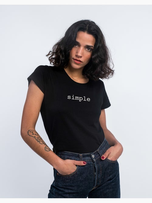 Camiseta Mujer - SIMPLE - Kiabi