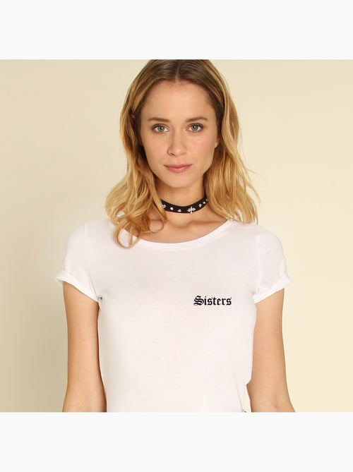 Camiseta Mujer - SISTERS - Kiabi Camiseta Mujer - SISTERS - Kiabi