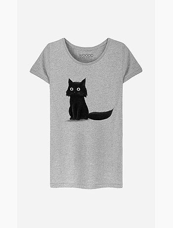 Camiseta Mujer - SITTING CAT