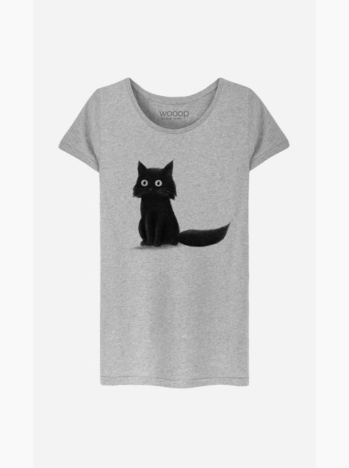 Camiseta Mujer - SITTING CAT - Kiabi