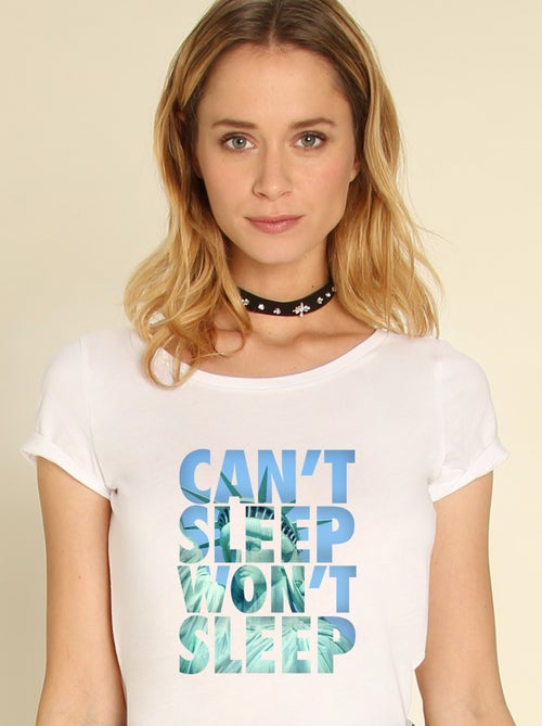 Camiseta Mujer - SLEEP - Kiabi Camiseta Mujer - SLEEP - Kiabi