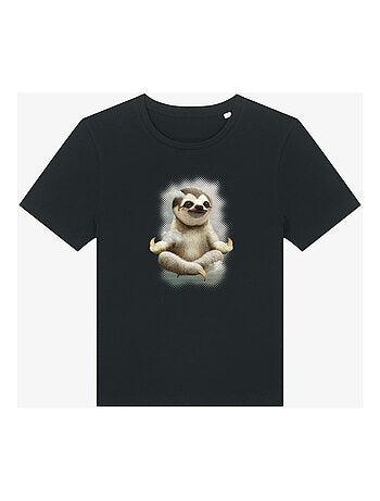 Camiseta Mujer - SLOTH MEDITATE