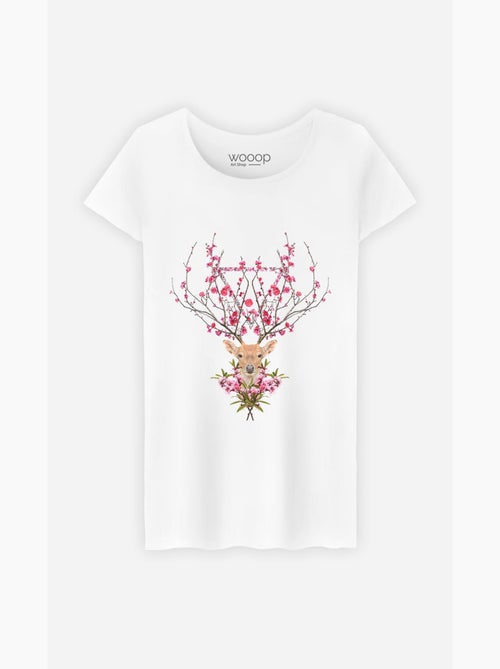 Camiseta Mujer - SPRING DEER - Kiabi
