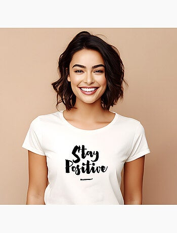Camiseta Mujer - STAY POSITIVE