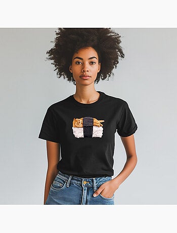 Camiseta Mujer - SUSHI CAT