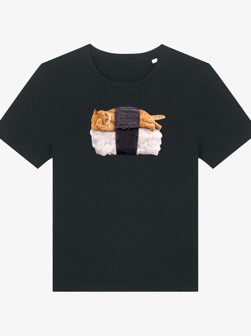 Camiseta Mujer - SUSHI CAT - Kiabi Camiseta Mujer - SUSHI CAT - Kiabi