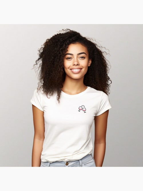 Camiseta Mujer - TCHIN TCHIN - Kiabi Camiseta Mujer - TCHIN TCHIN - Kiabi