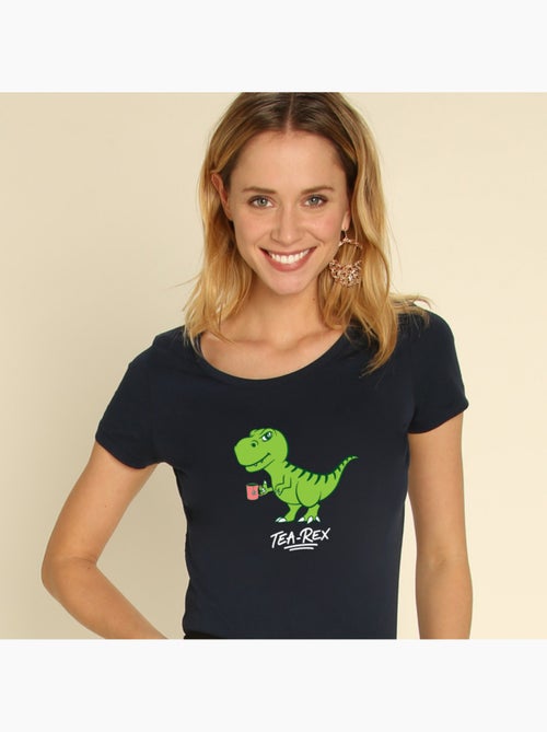 Camiseta Mujer - TEA REX - Kiabi Camiseta Mujer - TEA REX - Kiabi