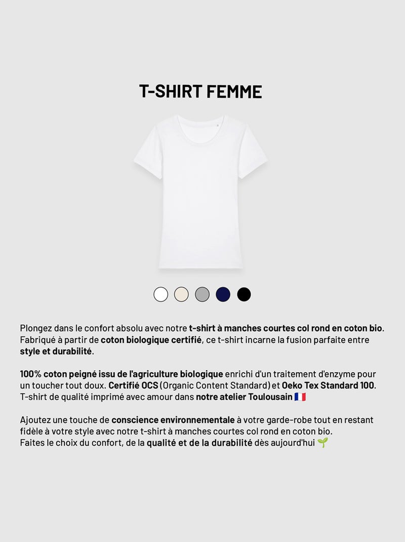 Camiseta Mujer - TEA REX Azul marino - Kiabi