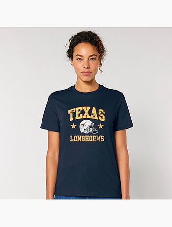 Camiseta Mujer - TEXAS LONGHORNS YELLOW