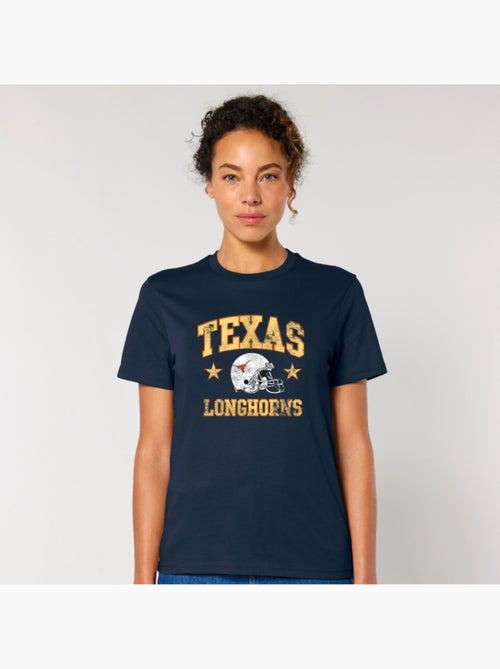 Camiseta Mujer - TEXAS LONGHORNS YELLOW - Kiabi Camiseta Mujer - TEXAS LONGHORNS YELLOW - Kiabi