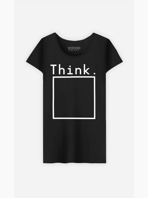 Camiseta Mujer - THINK - Kiabi