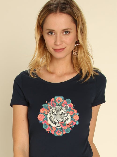 Camiseta Mujer - TIGER 1 - Kiabi Camiseta Mujer - TIGER 1 - Kiabi
